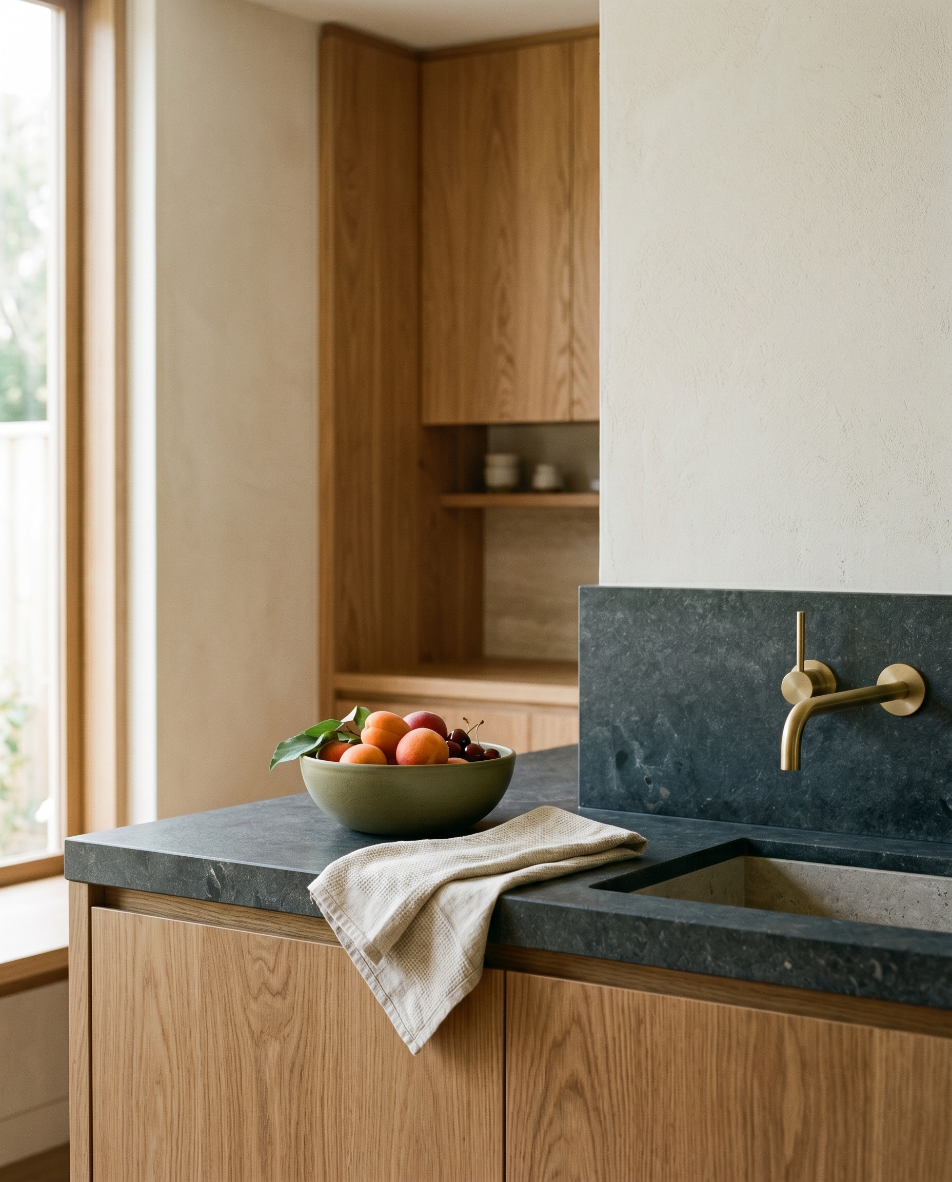 Refined kitchen detail