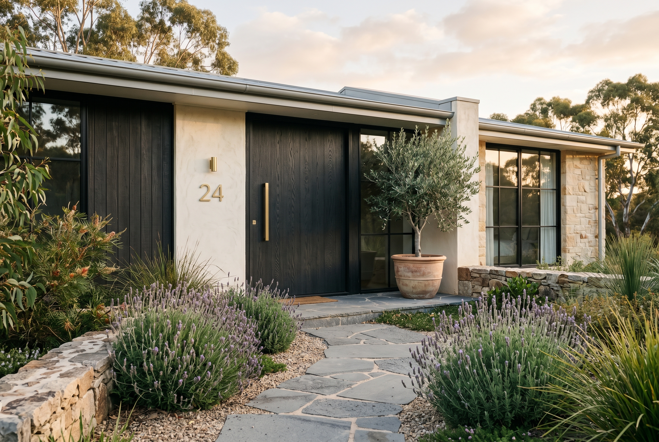 Front entry approach